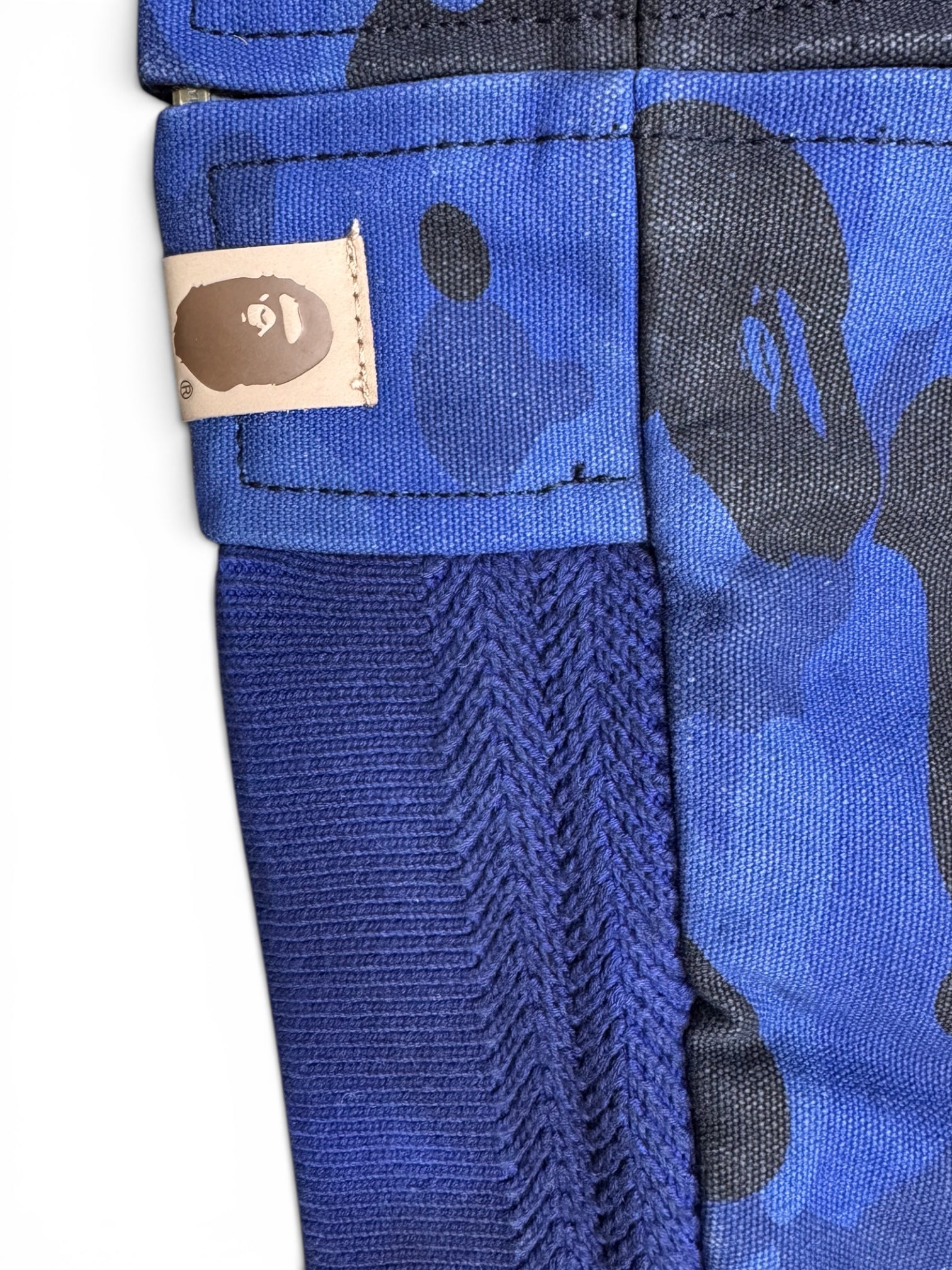 Bape Solid 1st Camo Reversible Shark Zip Up Heavy Jacket