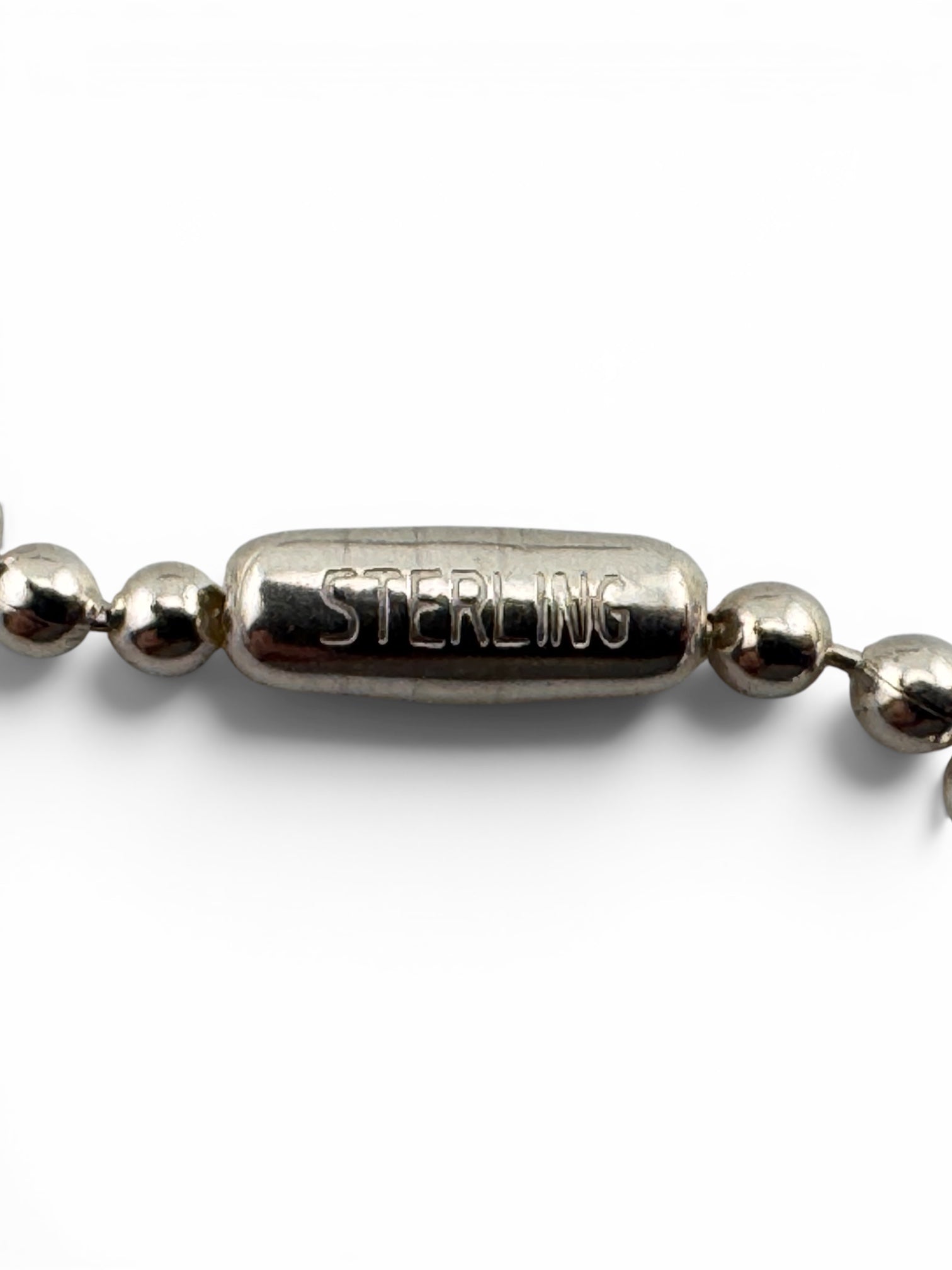 Chrome Hearts Fleur Dagger Dog Tag