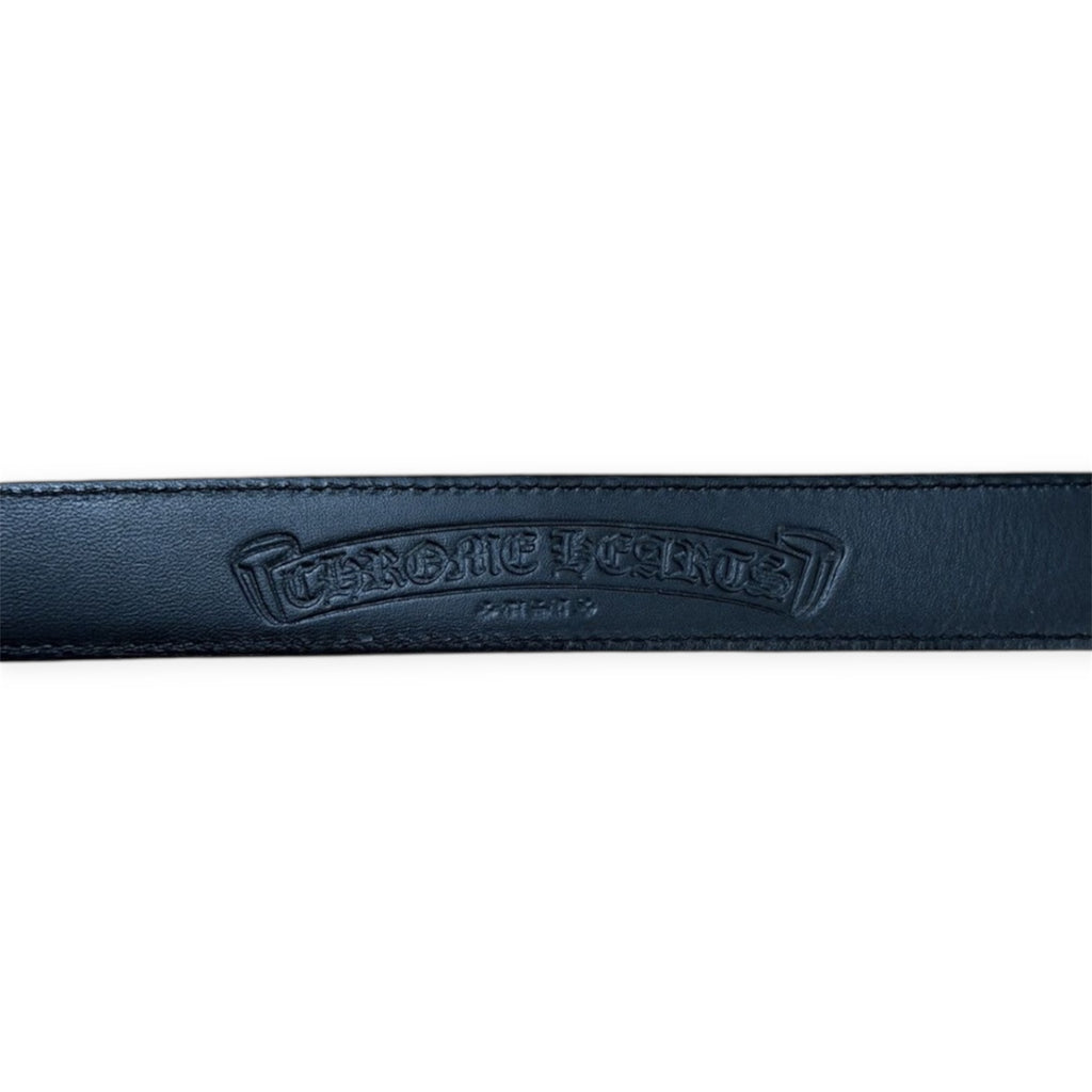 Chrome Hearts 1in Oval Cross Belt