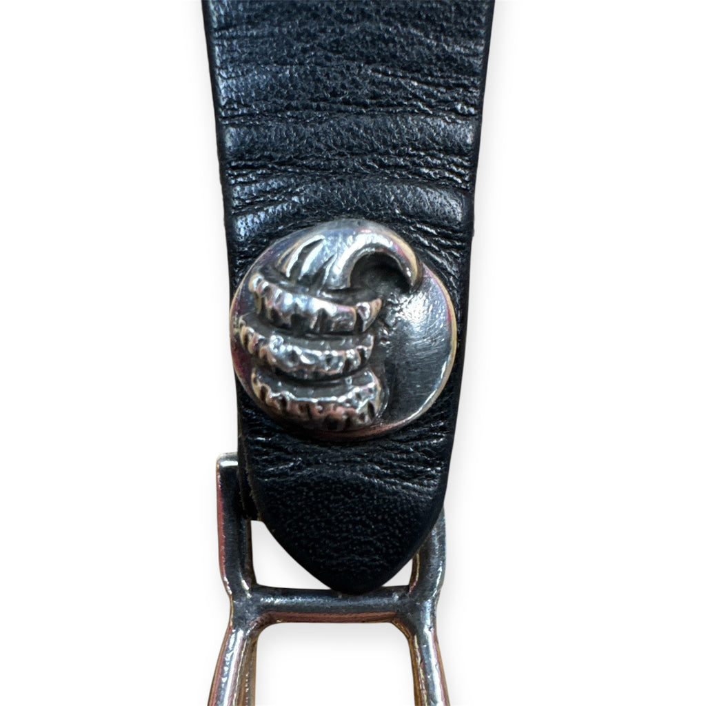 Chrome Hearts Crow Talon Claw Leather Belt Loop