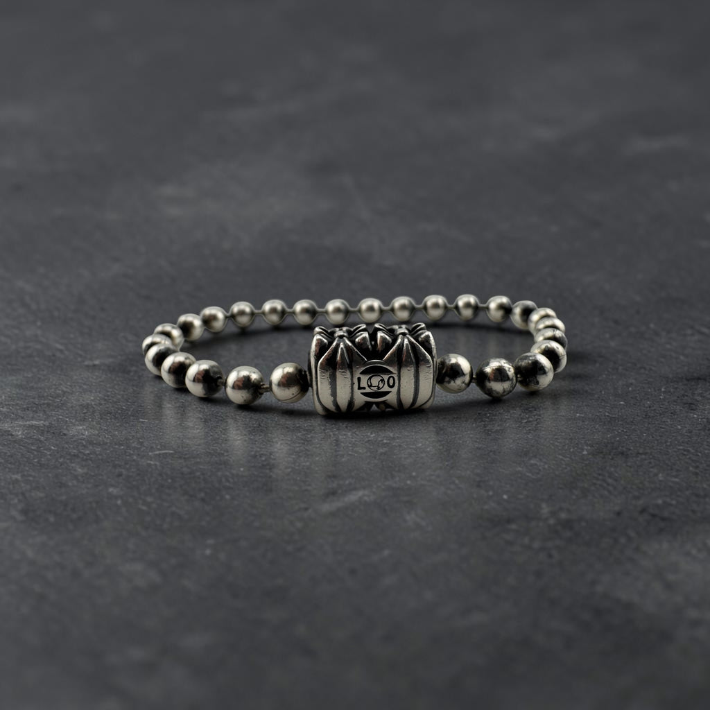 Lone Ones Chrome Ball Bracelet