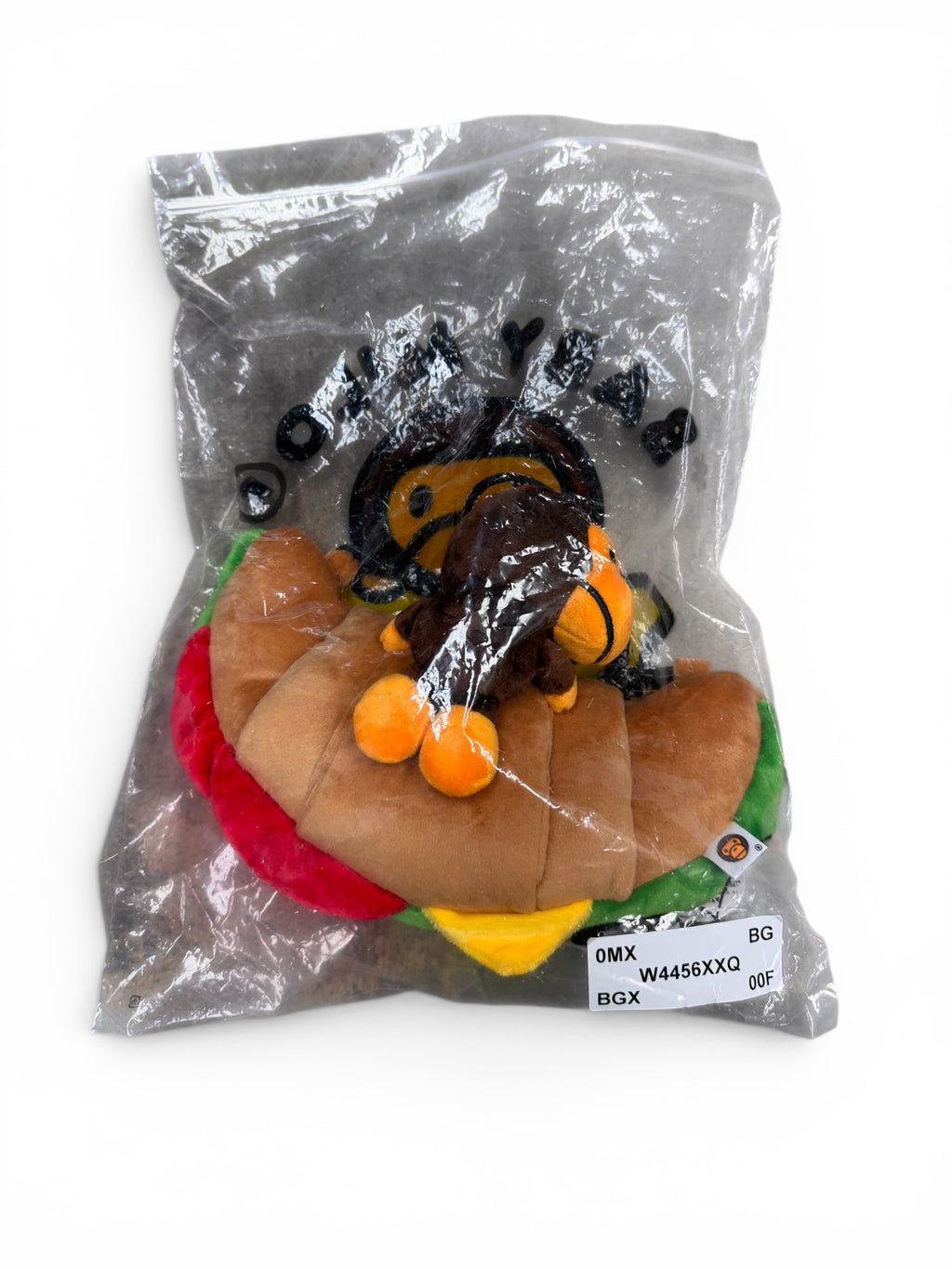 Bape Baby Milo Croissant Plush Crossbody Bag