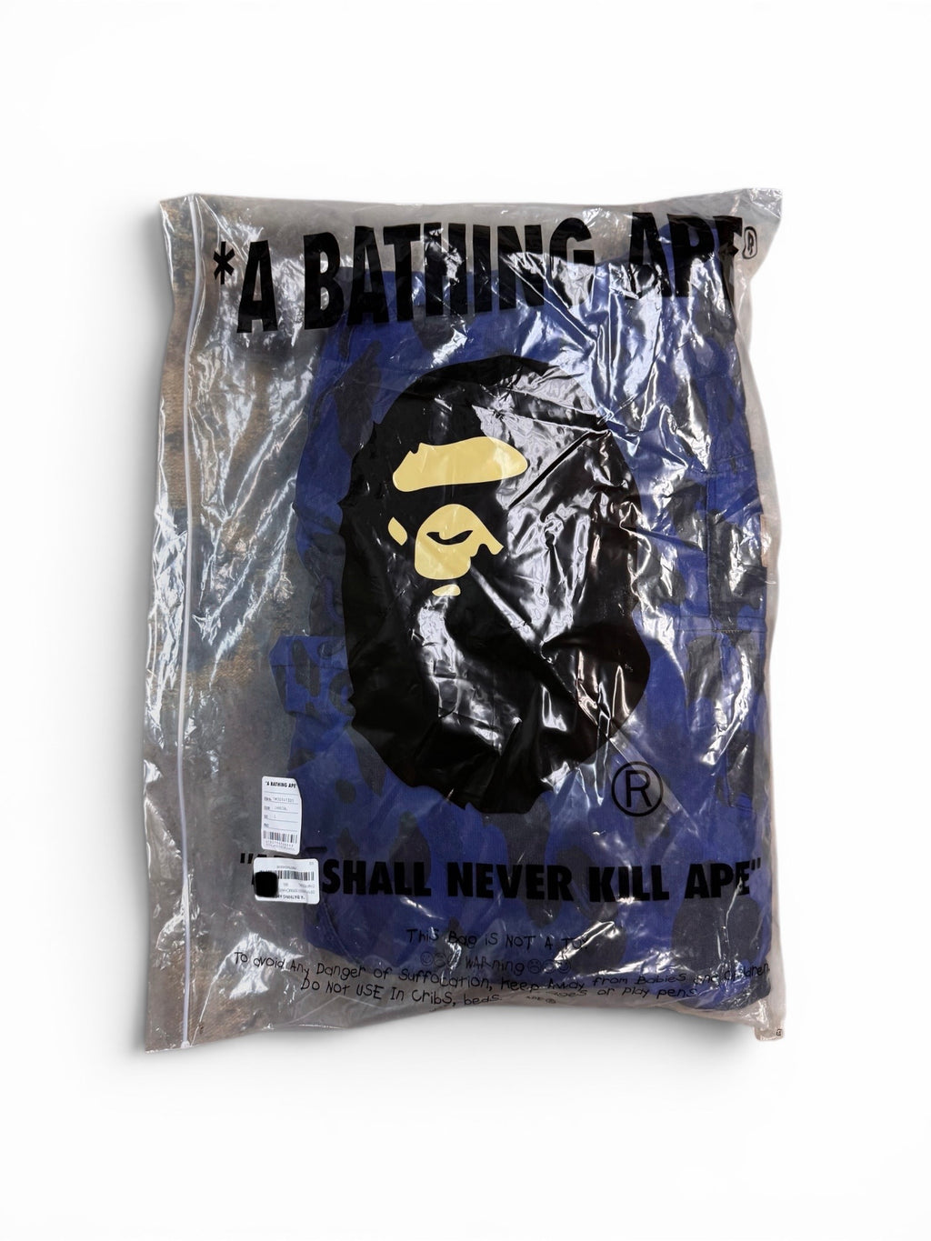 Bape Solid 1st Camo Reversible Shark Zip Up Heavy Jacket