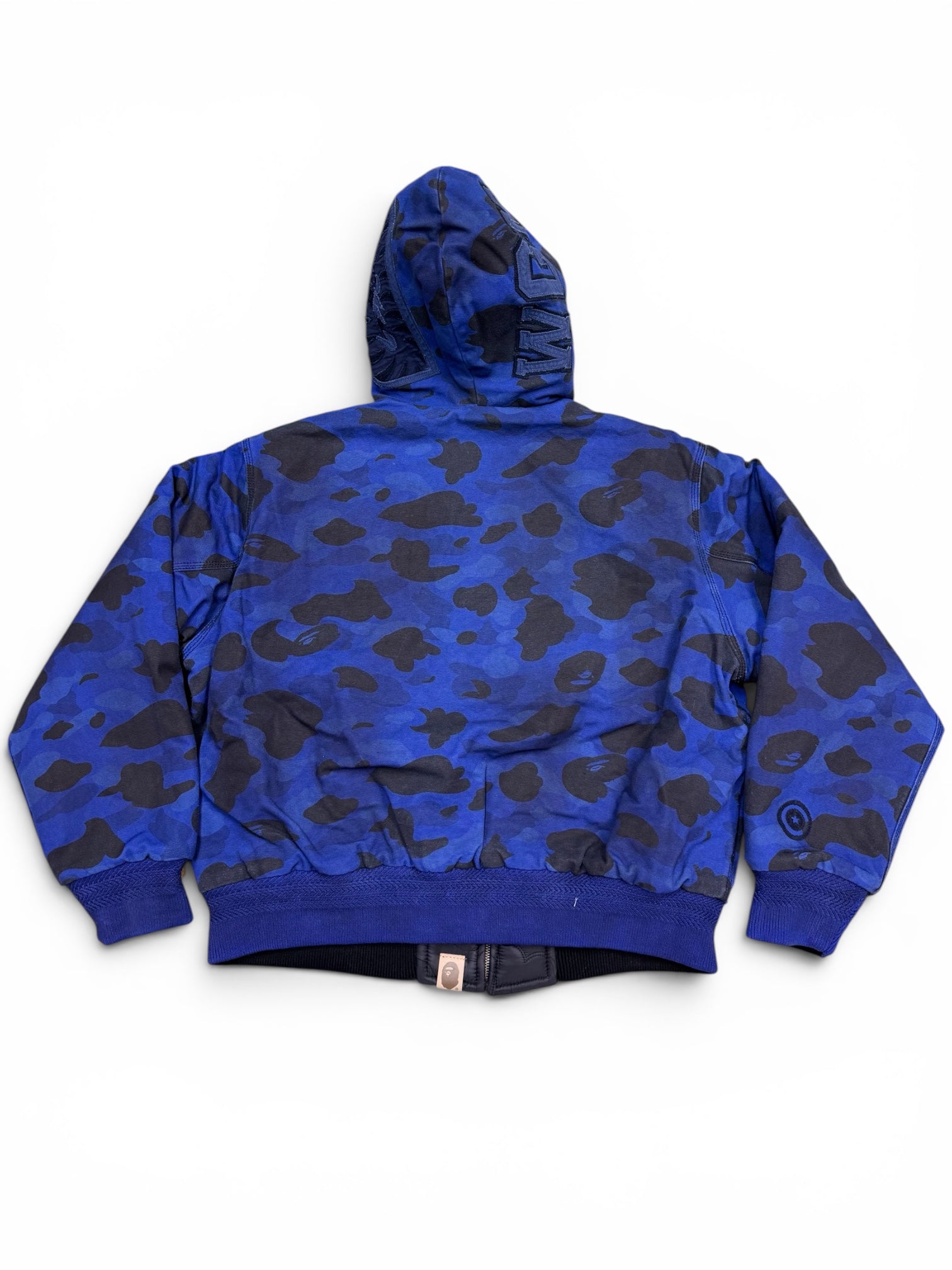 Bape Solid 1st Camo Reversible Shark Zip Up Heavy Jacket