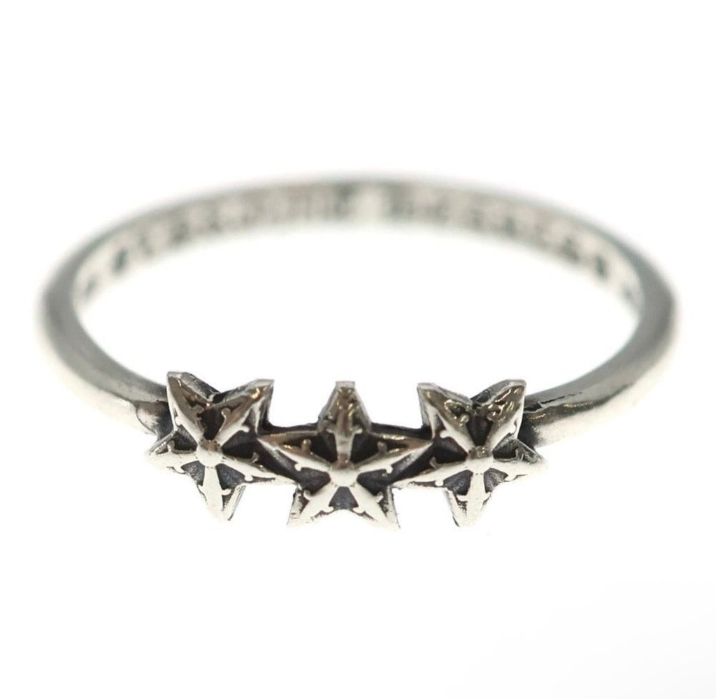 Chrome Hearts 3 Star Bubblegum Ring