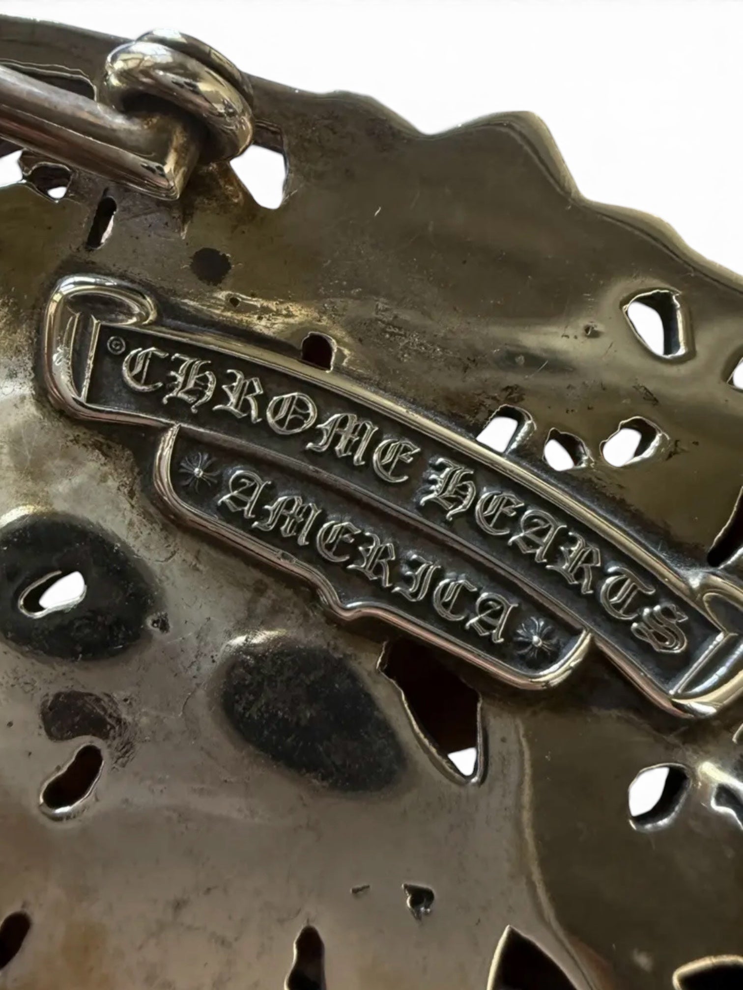 Chrome Hearts Cemetery Belt Buckle