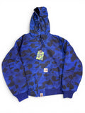 Bape Solid 1st Camo Reversible Shark Zip Up Heavy Jacket
