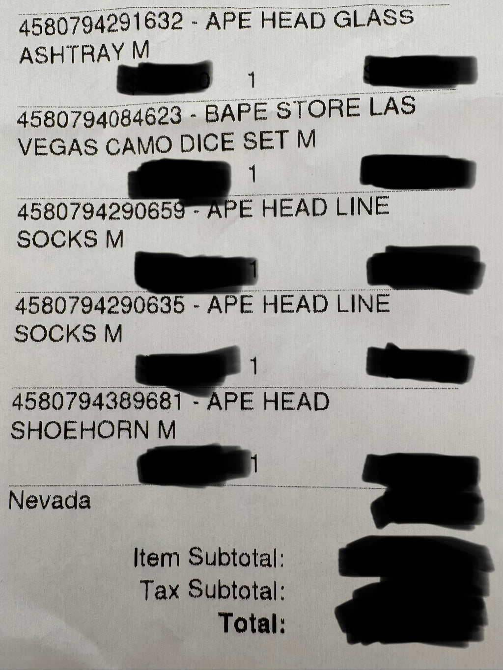 Bape Ape Head Wooden Shoehorn