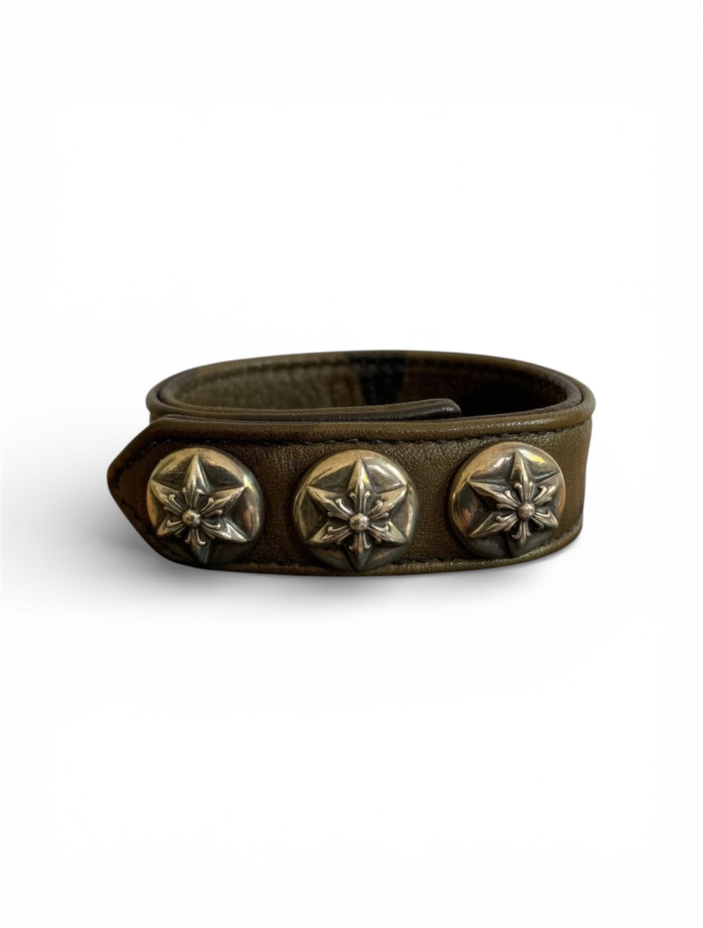 Chrome Hearts Camo Leather Adjustable Bracelet