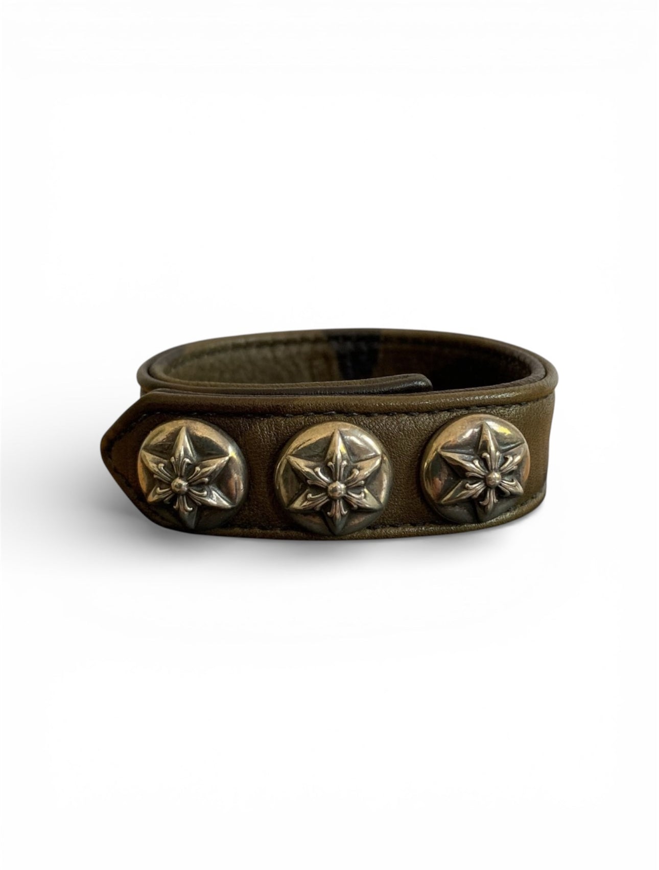 Chrome Hearts Camo Leather Adjustable Bracelet