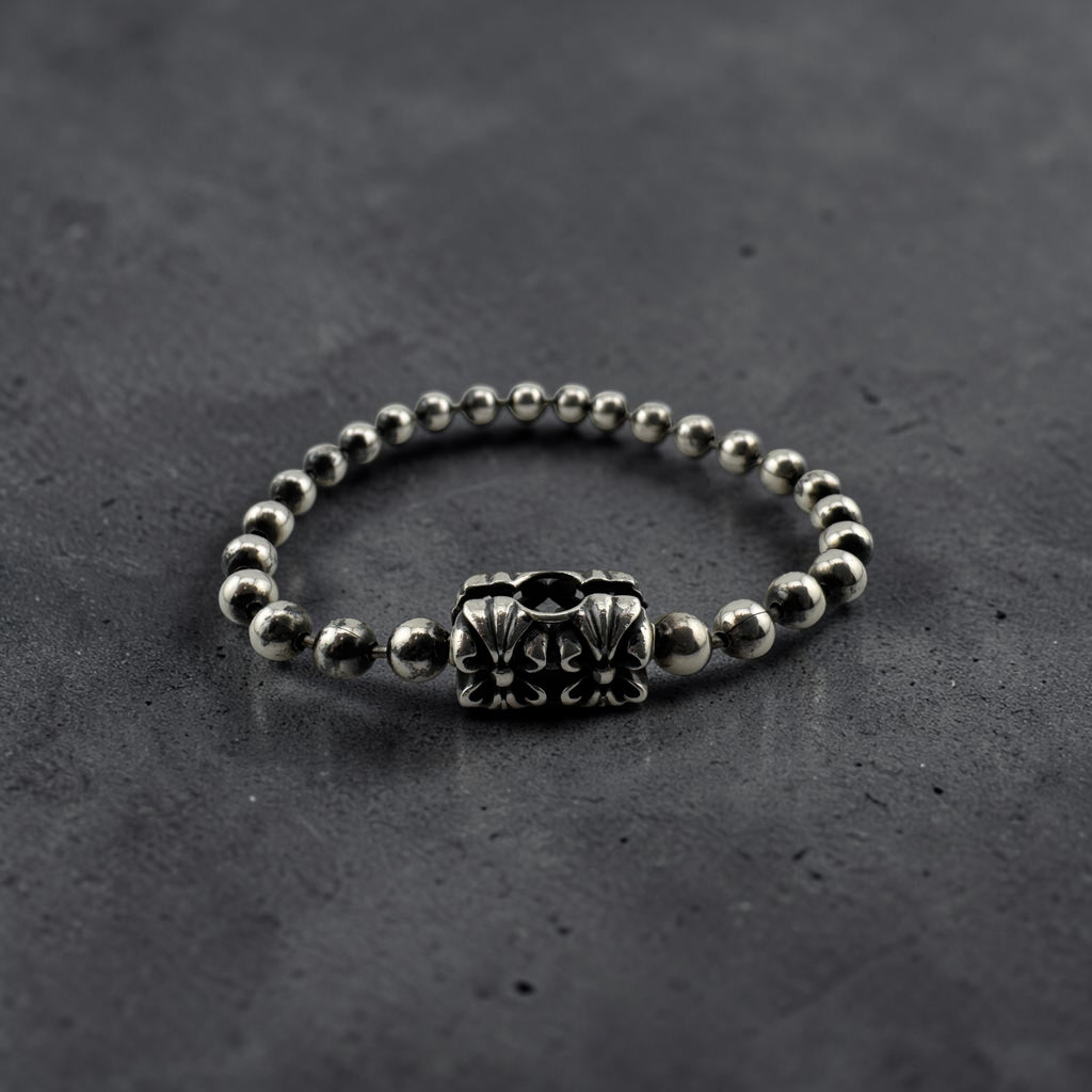 Lone Ones Chrome Ball Bracelet