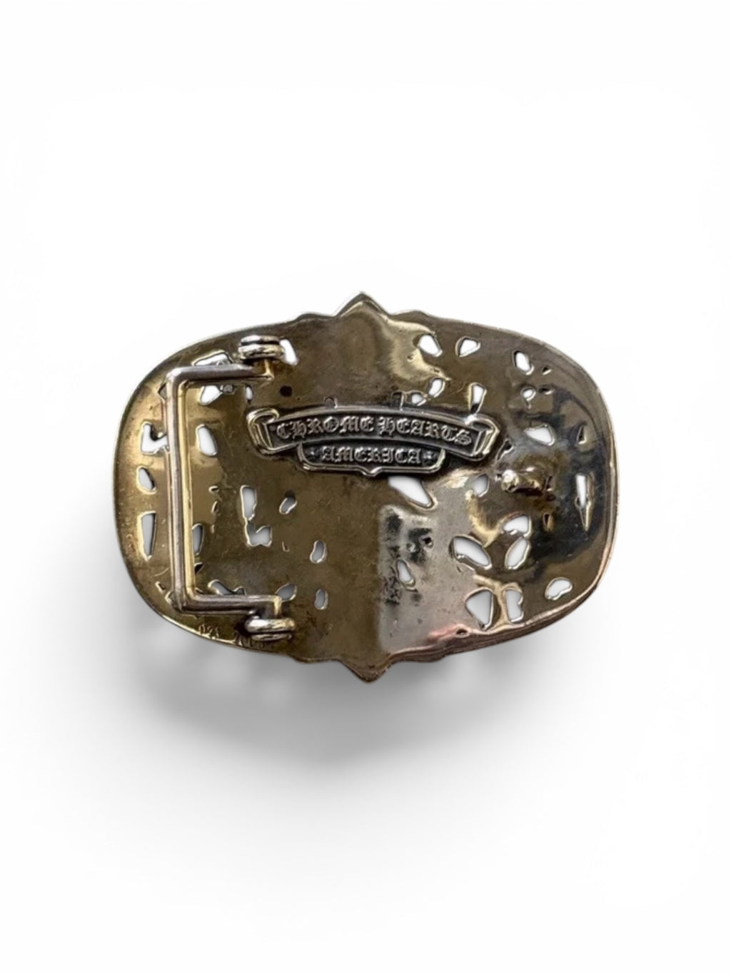 Chrome Hearts Cemetery Belt Buckle