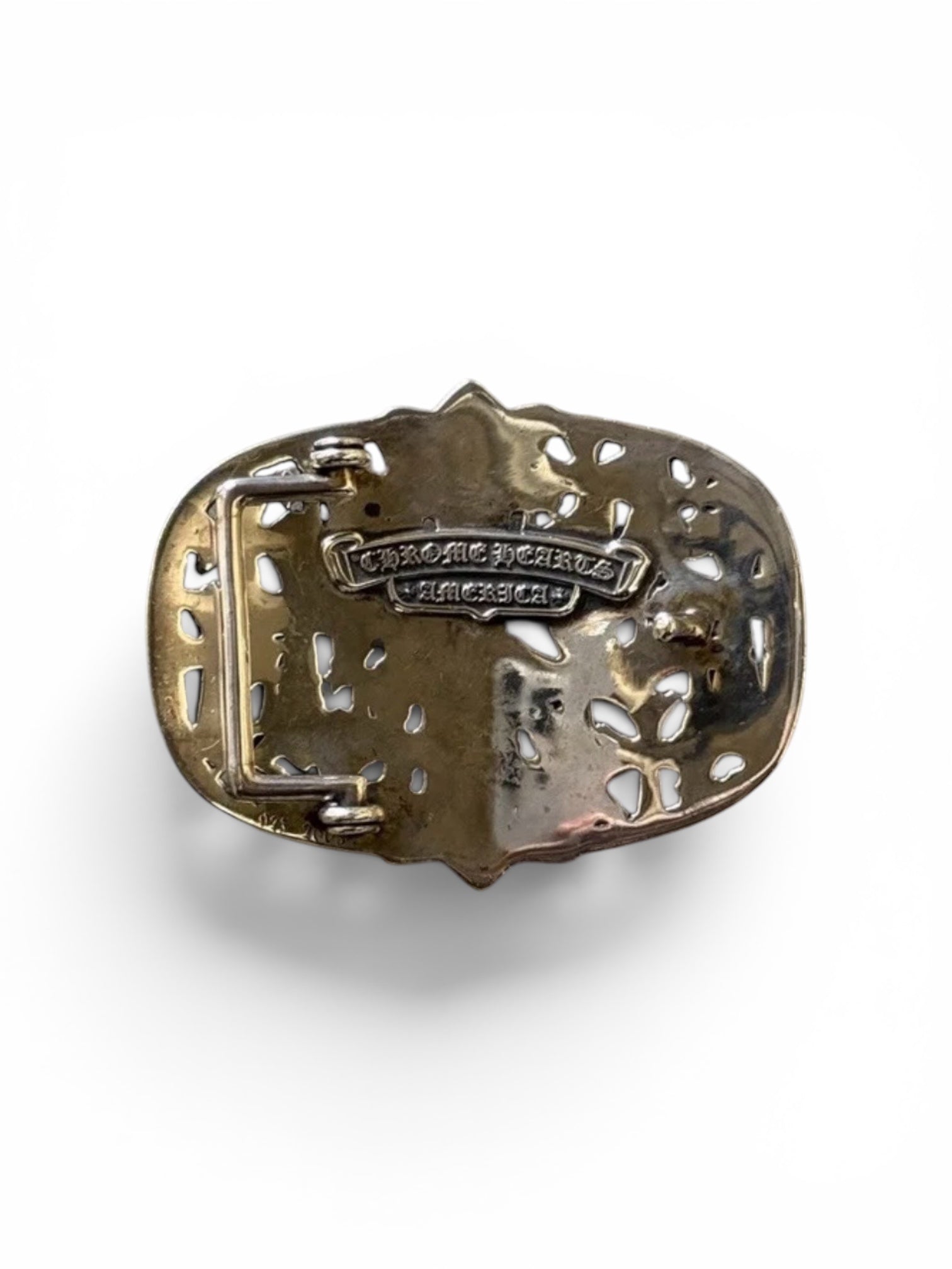 Chrome Hearts Cemetery Belt Buckle