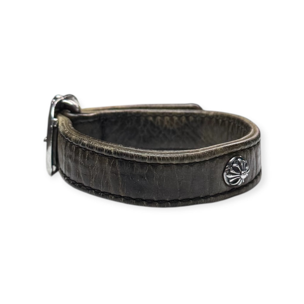 Chrome Hearts Maltese Cross Camo Gunslinger Adjustable Leather Bracelet