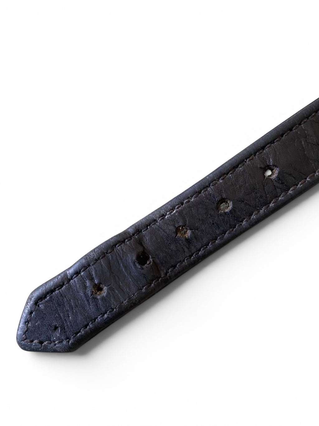 Chrome Hearts Special Edition Cross Gunslinger Adjustable Leather Bracelet