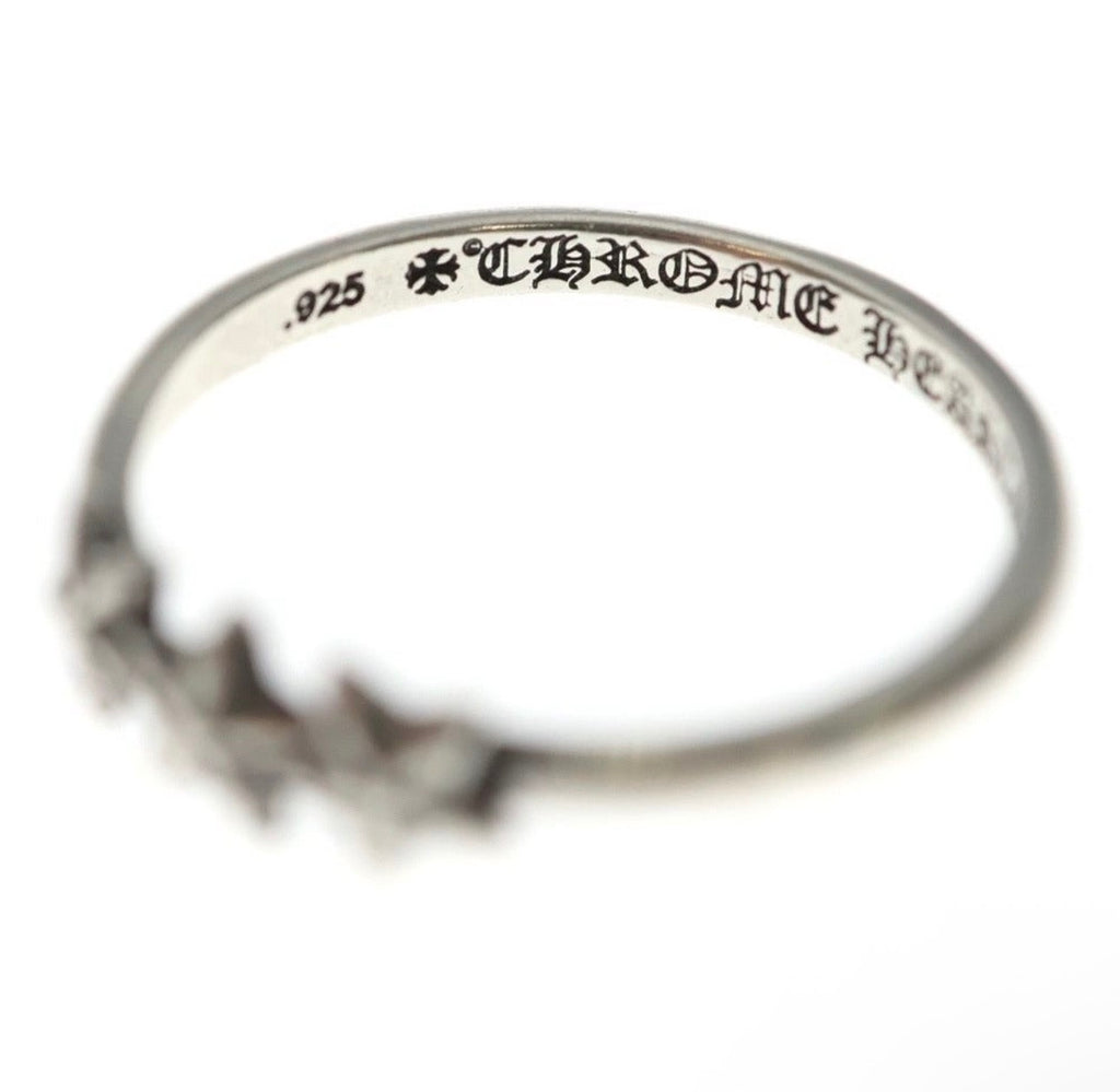 Chrome Hearts 3 Star Bubblegum Ring
