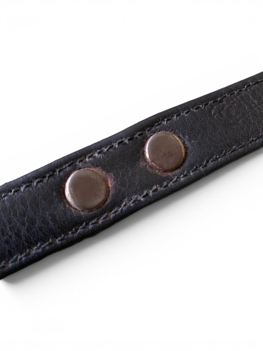 Chrome Hearts Special Edition Cross Gunslinger Adjustable Leather Bracelet